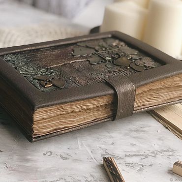 Канцелярские товары ручной работы. Ярмарка Мастеров - ручная работа Книга тайн. Handmade.