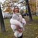 Полупальто из кашемира «Нежность». Пальто. Татьяна Гогошидзе (tf_fur_workshop). Ярмарка Мастеров.  Фото №6