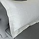 Linen pillowcase with 'ears' milk 1 piece. Pillowcases. Linen fantasy. My Livemaster. Фото №5