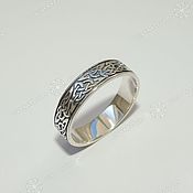 Русский стиль handmade. Livemaster - original item Celtic Knot Ring, Triquetre. Handmade.