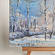  Зимний парк. Картины. dudoladi_art. Ярмарка Мастеров.  Фото №4