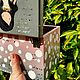 Заказать Шкатулка для девочки. Для резинок и заколок. История из коробочки. Ярмарка Мастеров. . Шкатулки Фото №3