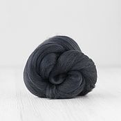 Материалы для творчества handmade. Livemaster - original item Merino Australian. Graphite 19 mkr Italy DHG.Wool. Handmade.