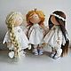 Angels are different need a handmade Textile doll, Dolls, Kiev,  Фото №1