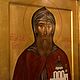 Святой  Даниил Московский,  рукописная икона. Иконы. Иконы рукописные.. Интернет-магазин Ярмарка Мастеров.  Фото №2