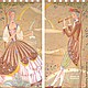 Шторы-картины с ручной росписью Пастораль в коричневой гамме, Занавески, Варшава,  Фото №1