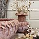 Ваза для сухоцветов. Вазы. Fashion Wicker. Интернет-магазин Ярмарка Мастеров.  Фото №2