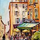 Oil painting handmade 'French streets', Pictures, Vladivostok,  Фото №1