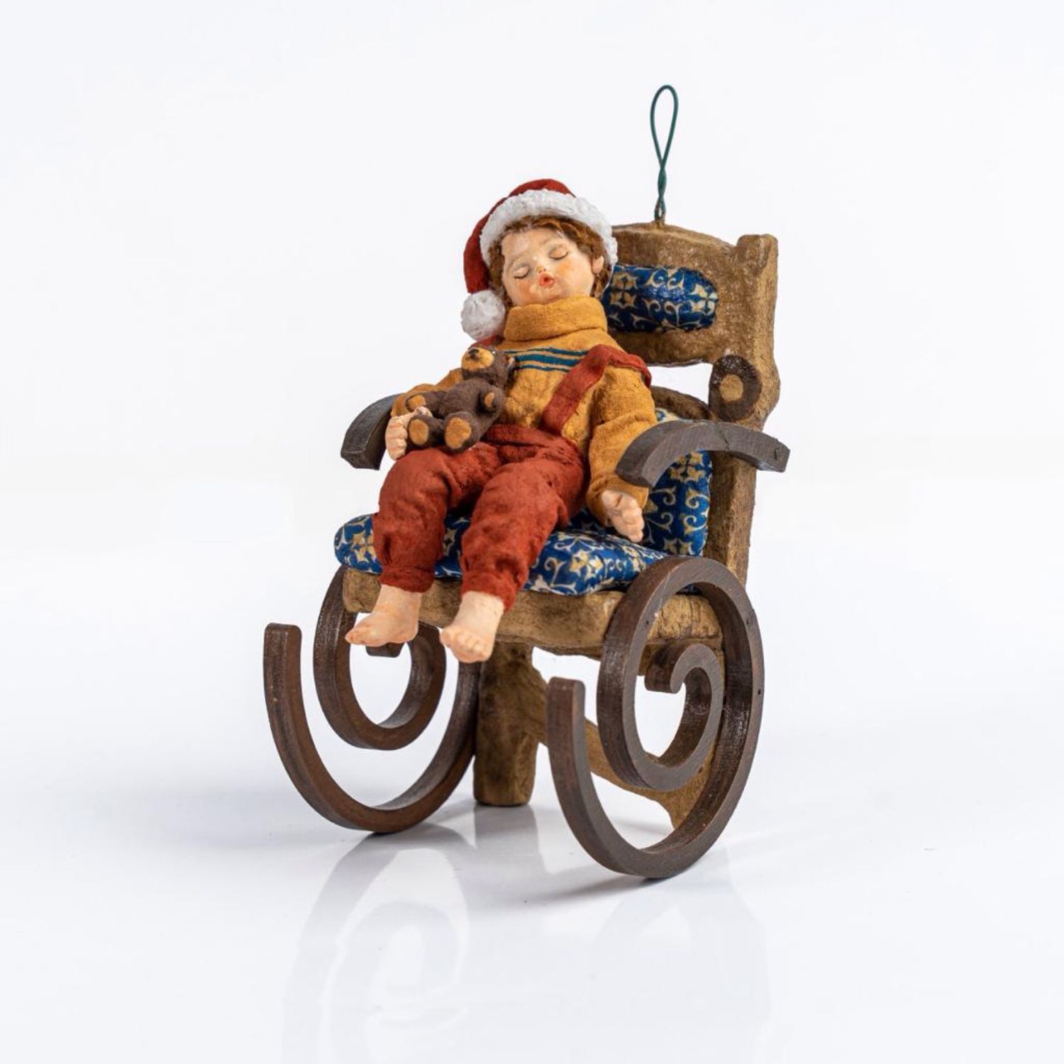 Малыш в кресле-качалке. Авторская ватная игрушка купить в интернет ...