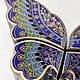 Винтаж: Шкатулка клуазоне Бабочка, винтаж Германия Cloisonne. Шкатулки винтажные. Vintage Shop. Ярмарка Мастеров.  Фото №4