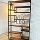 Стеллаж для книг "GEOMETRY" LF-652. Стеллажи. Leo-loft. Ярмарка Мастеров.  Фото №4