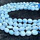 АКВАМАРИН Галтовка 15 ; 20 мм. Бусины. It STONES. Ярмарка Мастеров.  Фото №5