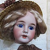Винтаж: Антикварная кукла из папье маше от Hans Volk