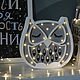 Ночник «Сова». Ночники. Wooxy_store. Интернет-магазин Ярмарка Мастеров.  Фото №2