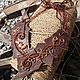 Колье "Очертание медной ночи" в стиле стимпанк. Steampunk. Колье. Светлана Ашомкина (Steampunk-World). Ярмарка Мастеров.  Фото №5
