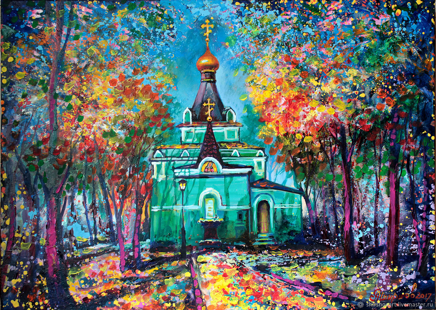 Painting ' Chapel Of Xenia Of St. Petersburg', Pictures, Morshansk,  Фото №1