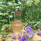Косметика ручной работы handmade. Livemaster - original item Vinegar for face, hair and body Gooseberry, 100 ml.. Handmade.