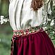 Order Slavic Amulet Belt. Workshop Of The Russian Princess. Livemaster. . Belts and ribbons Фото №3