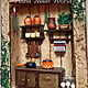 A roombox-panel 'Kitchen'. Miniature figurines. Julia. My Livemaster. Фото №6