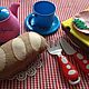 Set food out of felt. Doll food. Creative studio Drugova A.. Online shopping on My Livemaster.  Фото №2