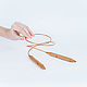 Wooden circular spokes made of natural wood cherry 13,5 mm. N23. Knitting Needles. ART OF SIBERIA. My Livemaster. Фото №4