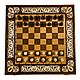 Chess carved 'Patterns 3' Art. .071. Chess. Gor 'Derevyannaya lavka'. Online shopping on My Livemaster.  Фото №2