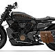 The trunk for the Harley Davidson Sportster S 2021 pendulum is brown. Travel bag. buffalo-goods. Online shopping on My Livemaster.  Фото №2