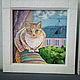 Order Painting with a red cat Ryzhinka. Comfort-art (Comfort-art). Livemaster. . Pictures Фото №3