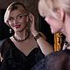 Браслет «Black lily». Браслет из бусин. Olga Kokina_jewelry. Ярмарка Мастеров.  Фото №7