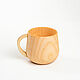 Order Wooden cedar mug for drinks 200 ml. C70. ART OF SIBERIA. Livemaster. . Water Glasses Фото №3
