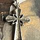 Silver cross with grenades, 925º, Czech Republic. Vintage pendants. Dutch West - Indian Company. My Livemaster. Фото №5