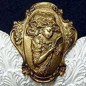 Винтаж: Серебряное кольцо Sajen Sterling "Богиня", Goddess