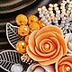 Заказать Подарок на день учителя Брошь с цветами. Мария Шахматова Mary Brooch. Ярмарка Мастеров. . Брошь-булавка Фото №3