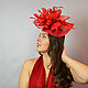 Exclusive Women's Hat Red. Hats1. Novozhilova Hats. My Livemaster. Фото №4