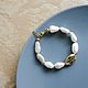 Nautical bracelet with pearls. Bead bracelet. By_Mur jewelry (Alsu Baymuratova). Online shopping on My Livemaster.  Фото №2