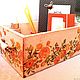Заказать Короб для хранения "Мои Маргаритки". Klukva_Decor. Ярмарка Мастеров. . Короб Фото №3