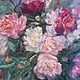 Oil painting with peonies 50/60 "Peony colour". Pictures. Russian Oil Paintings. Online shopping on My Livemaster.  Фото №2