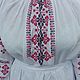 Order Women's shirt with traditional embroidery. Concert costume. MARUSYA-KUZBASS (Marusya-Kuzbass). Livemaster. . Suits Фото №3