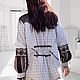 Their cotton tunic with lace and boho style decor To the jeans. Blouses. PolMary. My Livemaster. Фото №9