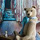 Artist toy Teddy bear Creme Brulee created with beige vintage plush. Teddy Bears. Tatyana Kosova (tatyanakosova). My Livemaster. Фото №5