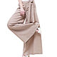 Beige Palazzo pants made of 100% linen, Pants, Tomsk,  Фото №1