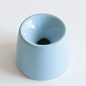 Канцелярские товары handmade. Livemaster - original item Non-spill inkwell, blue. Handmade.