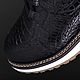 Полуботинки из натуральной кожи крокодила IMA7014B42. Топсайдеры. CrocShop товары из экзотической кожи. Ярмарка Мастеров.  Фото №7