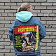 Denim Pulp fiction hand painted, Outerwear Jackets, St. Petersburg,  Фото №1