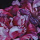 Painting 'Bright purple peonies' oil on canvas 70h100cm. Pictures. Kartiny Vestnikovoj Ekateriny. Ярмарка Мастеров.  Фото №6