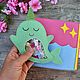МАСТЕР-КЛАСС!!! Развивающая книжка ЛАМА!!!. Кубики и книжки. Наталья Сарыгина Мастерская FeltKids. Ярмарка Мастеров.  Фото №5