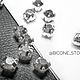 Crystal Labrador Full/silver,  Шатоны ss12 (3мм), Preciosa , 10 шт, Кристаллы, Москва,  Фото №1