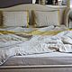 Olive Washed Linen комплект постельного белья (двуспальный Евро). Комплекты постельного белья. Devohome. Ярмарка Мастеров.  Фото №6