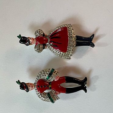 Винтаж ручной работы. Ярмарка Мастеров - ручная работа Винтаж: Брошь Trifari Alfred Philippe, sterling. Handmade.