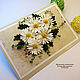 Открытка_Ромашки_. Открытки. Елена Шемелева (Quilling-Elena). Ярмарка Мастеров.  Фото №6